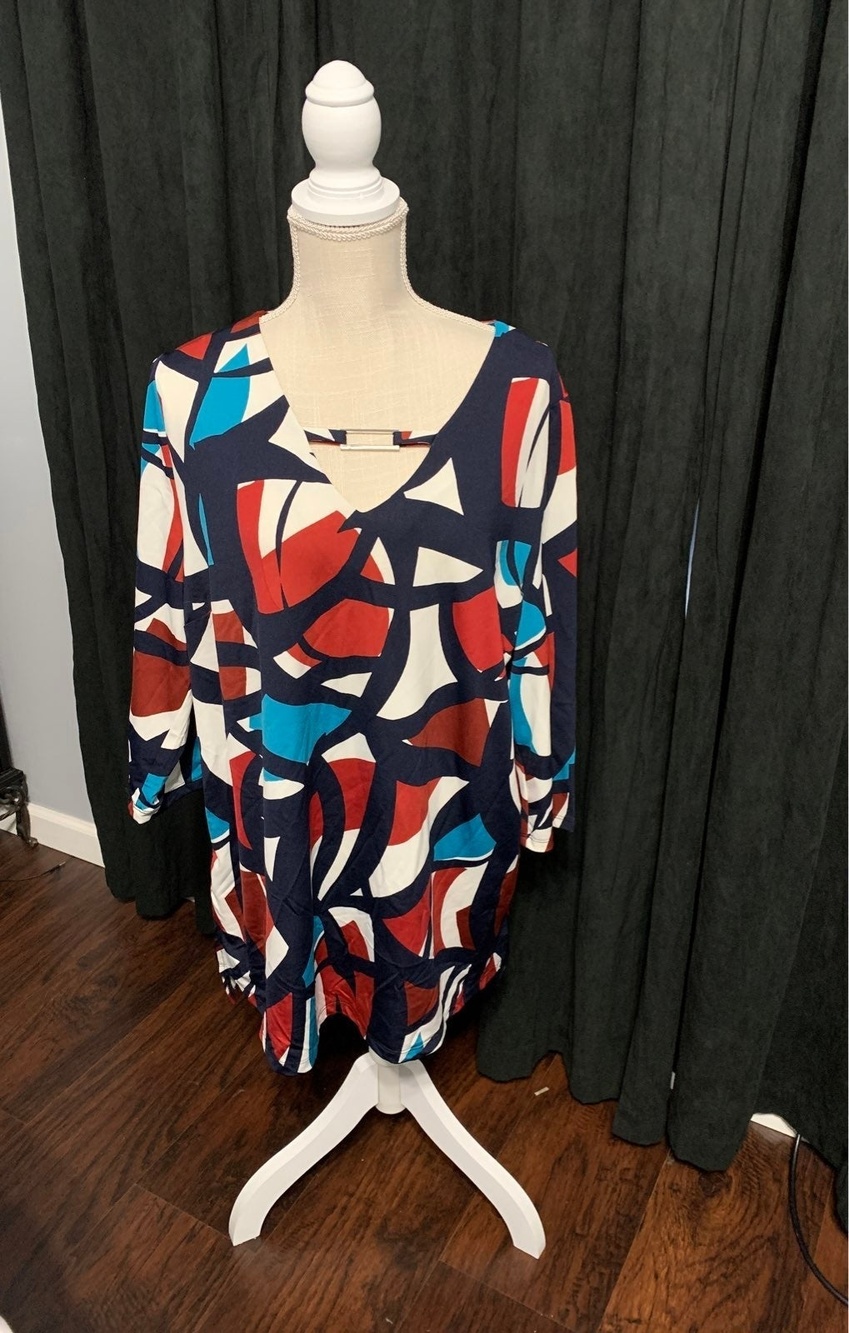 Jules & Leopold Top. Size 2X.